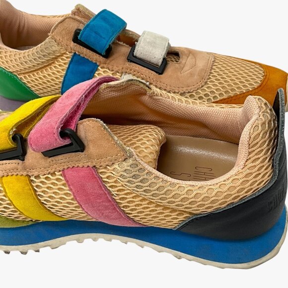 Charlotte Stone Conway Retro Mismatch Sneaker Casita US Size 10 Colorful Women - Picture 10 of 16